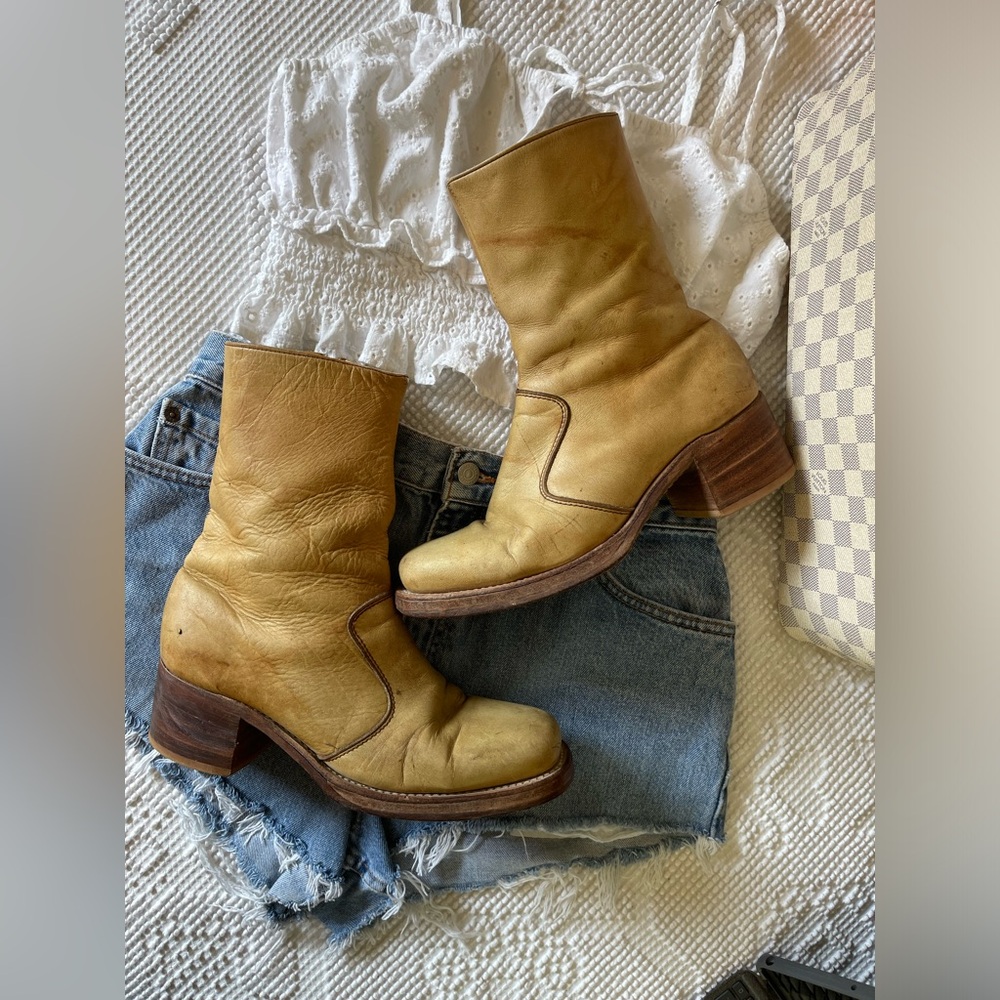 FRYE | Black Label Banana Boots
